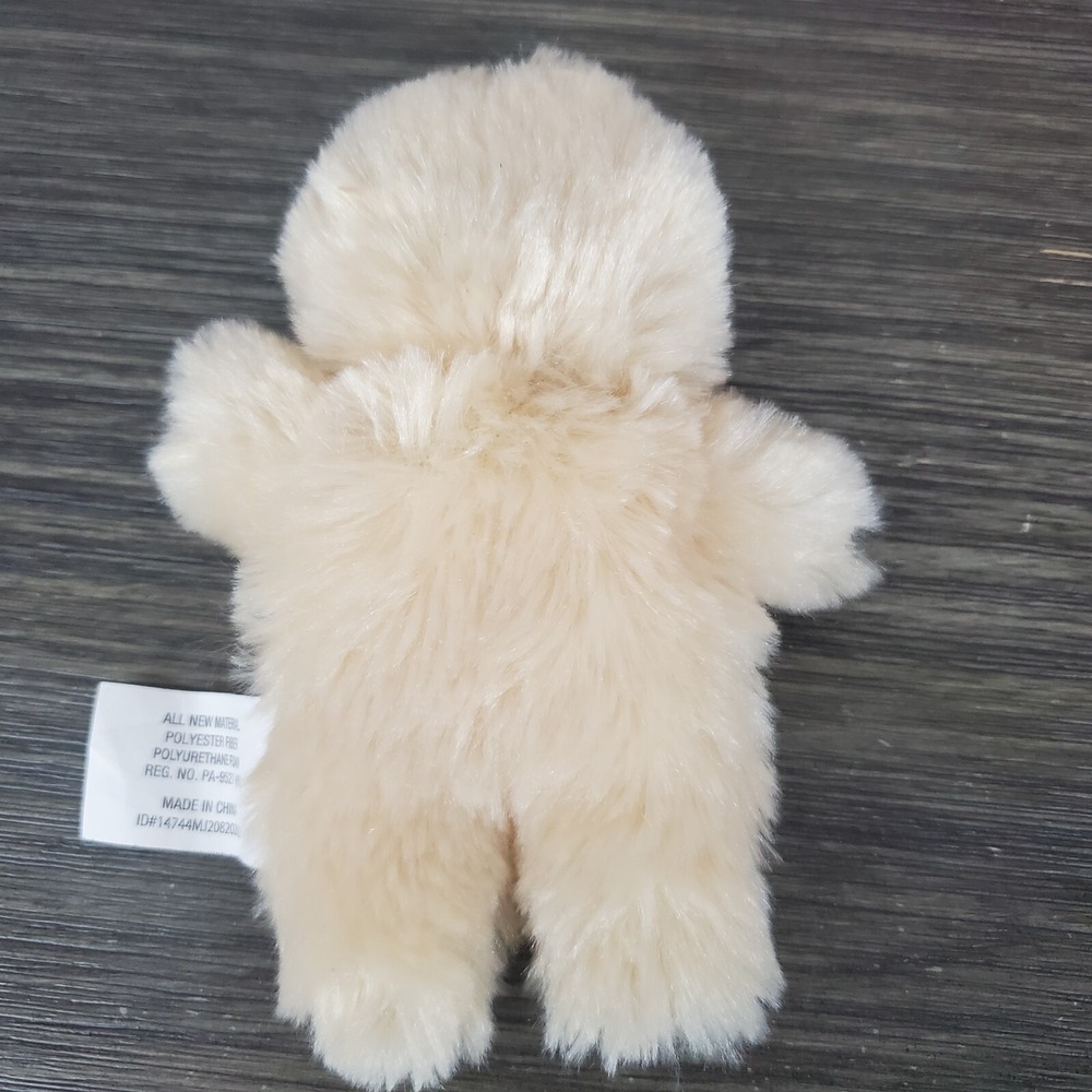 Just For You Beige Cream Sloth Tiny Plush Mini 6"‎ Stuffed Animal - Picture 2 of 5